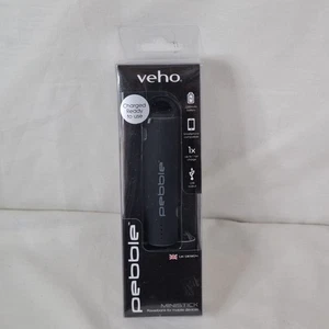 Veho Pebble Ministick 2200mAh Emergency Portable Rechargeable Power Bank - Picture 1 of 13