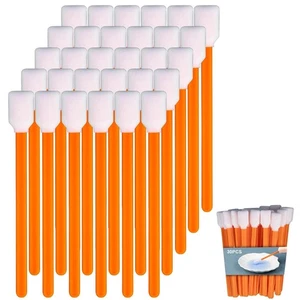 30PCS Foam Cleaning Swabs 5.09" for Printers, Lenses & Detailing - Picture 1 of 5