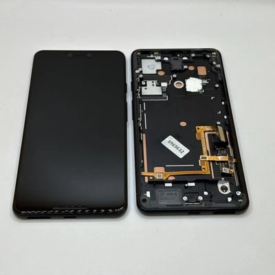 GENUINE GOOGLE PIXEL 3XL G013C BLACK LCD SCREEN DISPLAY - Image 1 of 2