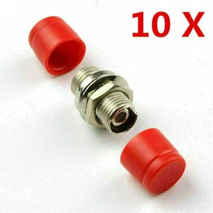 10Pcs Lot FC-FC/PC Fiber Optic Adapter Coupler Connector  Female to Female New - Photo 1/3