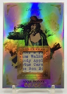 2023 Andenken Bellissimo Edition Anne Bonny handgeschriebenes Dokument Reliquie Gold /5 - Bild 1 von 2