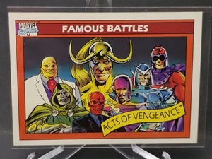 1990 Impel Marvel Universe Famous Battles - Acts Of Vengeance #105 - Picture 1 of 2