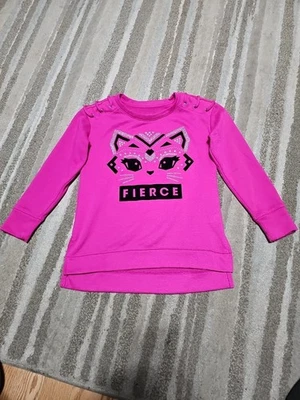 Sudadera rosa brillante FIERCE Justice talla 6/7 para niñas Foto 1 de 3