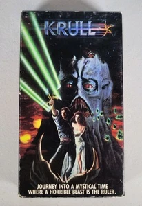 Krull VHS 1988 Goodtimes Liam Neeson Ken Marshall Fantasy Knights Cyclops Movie - Picture 1 of 7