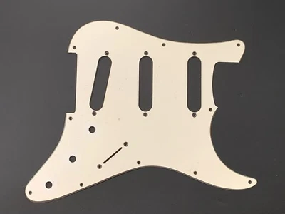 FENDER 1980s Squier Stratocaster Guitar 11 Hole 3Ply Original Strat Pickguard - Image 1 of 4