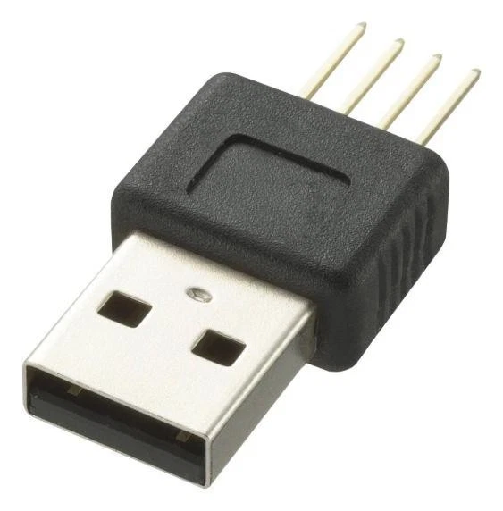 Connettore USB A, 4 Pin Terminali PCB - Scatola Intelligente - Immagine 1 di 1