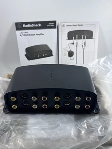 1-In/ 4-Out • Distribution Amplifier • RadioShack 1500320 - Picture 1 of 6