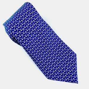 Vineyard Vines Seidenkrawatte für Herren karibisch blau weiß Walschwanz Natixis 59 Zoll - Bild 1 von 10