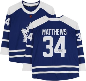 Auston Matthews Maple Leafs Signed 2022-23 Special 2.0 Fanatics Breakaway Jersey - Picture 1 of 5