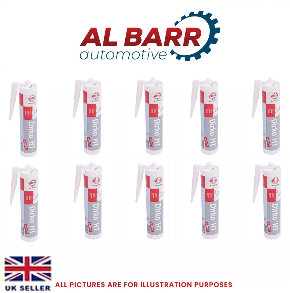 Sostanza Di Tenuta ELRING DIRKO Grigia 310ML Cartuccia 610.023 X10 - Immagine 1 di 1