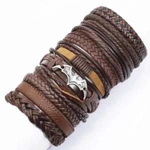 ✨ Bracelet tendance en cuir pour homme et femme – fait main avec soin ✨ - Bild 1 von 1