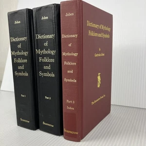 Dictionary of Mythology Folklore Symbols Volumes 1 2 & 3 by Gertrude Jobes 1962 - Imagen 1 de 14