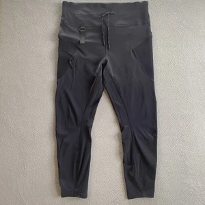Lululemon Women’s Cargo Super High Rise Hiking Leggings US14 UK18 Grey Outdoor - Picture 1 of 16