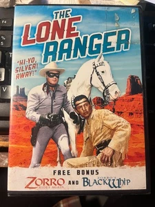 The Lone Ranger / Zorro Rides Again / Zorro's Black Whip 2-Disc Set DVD VIDEO - Bild 1 von 2