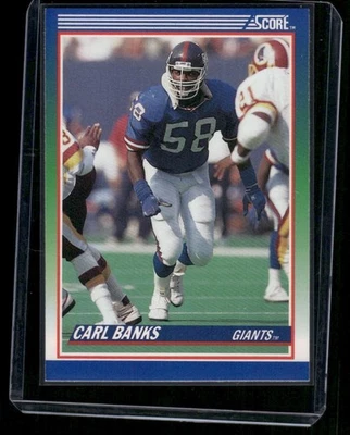 1990 Score - Carl Banks #91 - NFL PROMPT SHIPMENT - Image 1 of 2