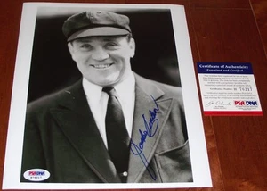 Jocko Conlan Autograph 8x10 Photo Baseball Hall of Fame PSA/DNA COA *JBJ - Picture 1 of 1