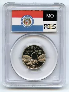 2003 S 25C Clad Missouri Quarter PCGS PR70DCAM - Picture 1 of 2