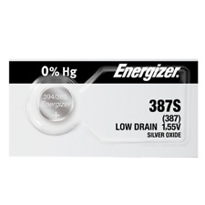 Energizer 387 Button Cell Silver Oxide Watch Battery (5 Pack)