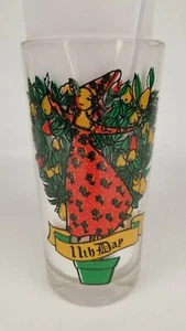 12 Days of Christmas Drinking Glass Tumbler - 11th Day - Replacement Piece - Picture 1 of 2