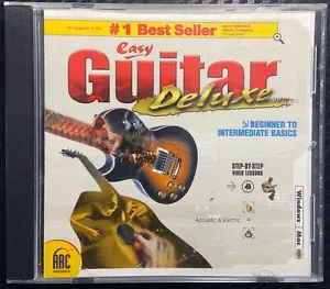 Easy Guitar Deluxe | PC & MAC CD ROM | #1 Best Seller | Used | Tested - Picture 1 of 5