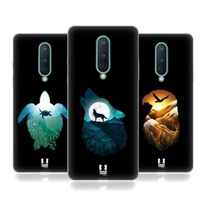 HEAD CASE ANIMAL DOUBLE EXPOSURE GEL CASE & WALLPAPER FOR AMAZON ASUS ONEPLUS - Picture 1 of 10