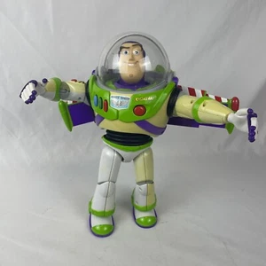 Disney Toy Story 12" Buzz Lightyear - Talking, Laser Light Working, Wings Tested - Picture 1 of 11