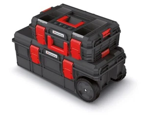 Tool Box Trolley, Large Portable Tool Container, Adaptable and Compact  - Picture 1 of 7