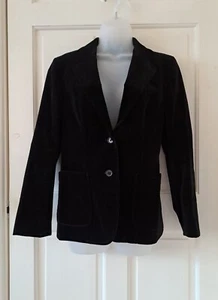 Damen Smart Niedieck Brilliant De Luxe Samt Schwarz Blazer Jacke 10/12 - Bild 1 von 10