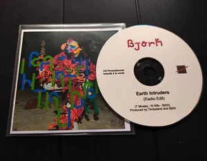 Björk - Earth Intruders - rare French Barclay CDR promo single / Bjork France CD - Imagen 1 de 3