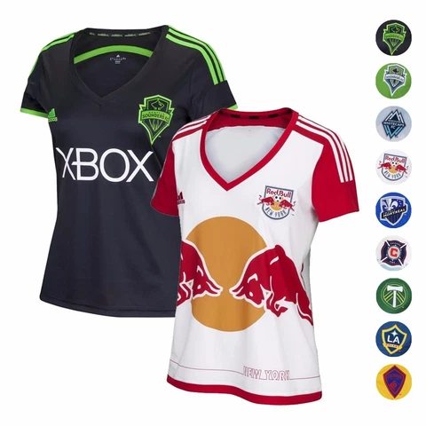 MLS Major League Soccer ADIDAS Short Sleeve Replica Jersey Collection Women's Cover