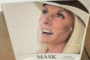 FACE SHIELD MASK PLASTIC - Picture 1 of 3