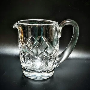 Waterford Clear Cut Crystal Kerry Pattern Small Pitcher Creamer 4" - Picture 1 of 5