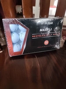 Maxfli Recycled Golf BALLS Box of 15 NEW - Picture 1 of 1