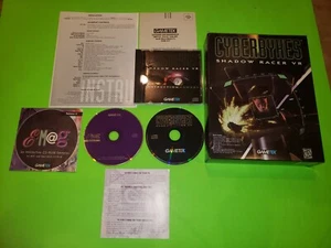 Cyberbykes Shadow Racer VR PC TESTED VERY GOOD COMPLETE CIB BIG BOX Cyber Bikes - Picture 1 of 12