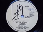 Don Estelle Little Donkey 7" Lofty SLR102 EX 1981 there is handwritten number on