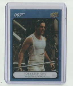 Tarjeta SP paralela de acetato villanos y secuaces de James Bond #70 Toby Stephens - Imagen 1 de 2