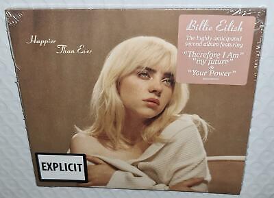 Billie Eilish Happier Than Ever (2021) Brand New Sealed Digipack Cd • 15.53£