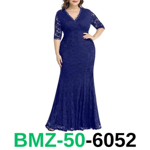 Royal Blue Prom Dresses Plus Size Formal Dresses Long Mermaid Elegant, 14 - Picture 1 of 5