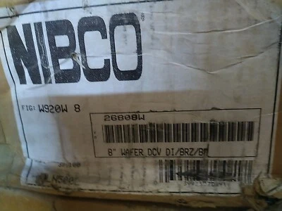 8" Nibco DD Wafer Check Valve - Image 1 of 4