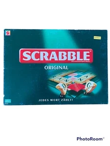 Scrabble 51272 Original Mattel Sammlung Selten Rarität Vintage Vollständig Retro - Bild 1 von 6