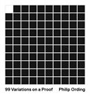 99 Variations on a Proof 9780691218977 Philip Ording - Free Tracked Delivery