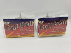 2 Pack Hotel Kitchen Counter Reception Desk Bar Call Bell Ring Concierge Service - Picture 1 of 3
