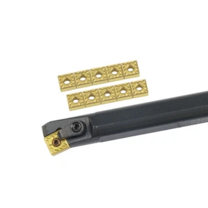 S20R-MSKNR12 20mm CNC Lathe Internal Turning Tool Holder + 10Pcs SNMG431 - Picture 1 of 6