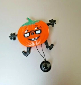 Halloween Kürbis Anstecknadel Brosche Jack o Laterne Jumping Jack 2,25" x 3,25" - Bild 1 von 4