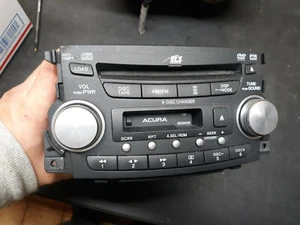 04 05 06 Acura TL 1TB2 Cassette 6 Disc CD DVD XM Radio 39100-SEP-A010 OEM - Picture 1 of 3