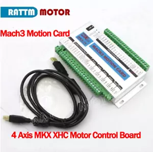 Scheda di movimento 4 assi Mach3 MKX XHC scheda di controllo motore per fresatrice router CNC - Foto 1 di 6