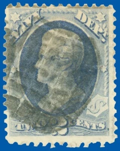 US Scott #O36 2¢ NAVY DEPT OFFICIAL, "DOTS and BARS CUTAWAY OVAL" Fancy Cancel - Bild 1 von 1