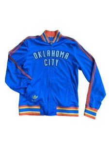 Adidas Oklahoma City Thunder Mrs. Westbrooks #0 NBA Legendary Jacket Mens S RARE - Picture 1 of 12