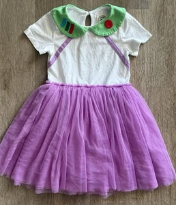 Taylor Joelle Toy Story BUZZ LIGHTYEAR Dress Size 5 Tulle Skirt Disney Pixar - Picture 1 of 3
