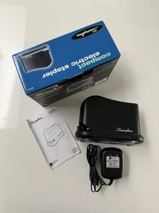 Swingline Compact Electric Stapler 21101 Black Standard Staple 12 Sheet Capacity - Picture 1 of 6